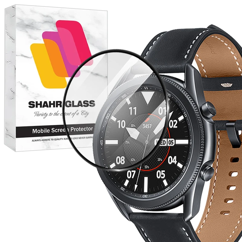 محافظ صفحه نمایش شهر گلس مدل SWPM مناسب برای ساعت هوشمند سامسونگ Galaxy Watch 3 45mm / SM-R855F