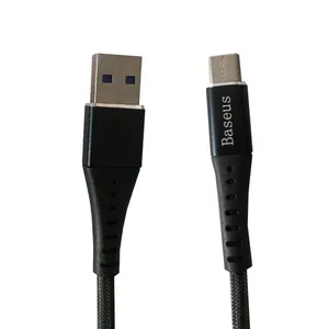 کابل تبدیل USB به USB-C باسئوس مدل BS201 طول 1 متر
