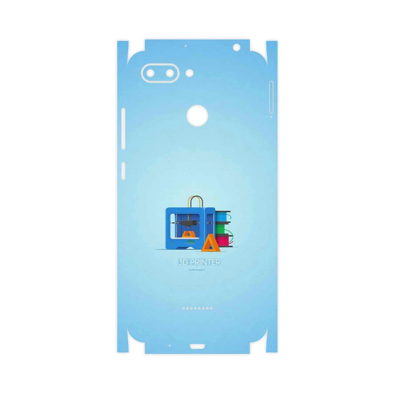 برچسب پوششی ماهوت مدل 3D Printer-FullSkin مناسب برای گوشی موبایل شیائومی Redmi 6
