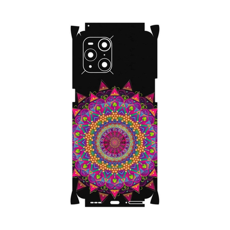 برچسب پوششی ماهوت مدل Mandala Design 5-FullSkin مناسب برای گوشی موبایل اپو Find X3 Pro