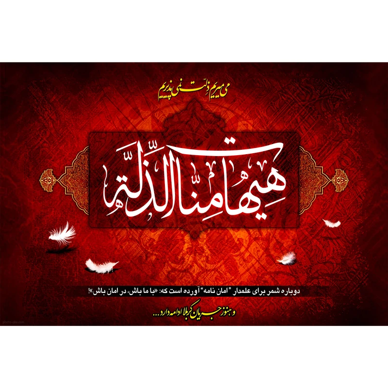 مگنت طرح هیهات منا ذله مدل T2463 