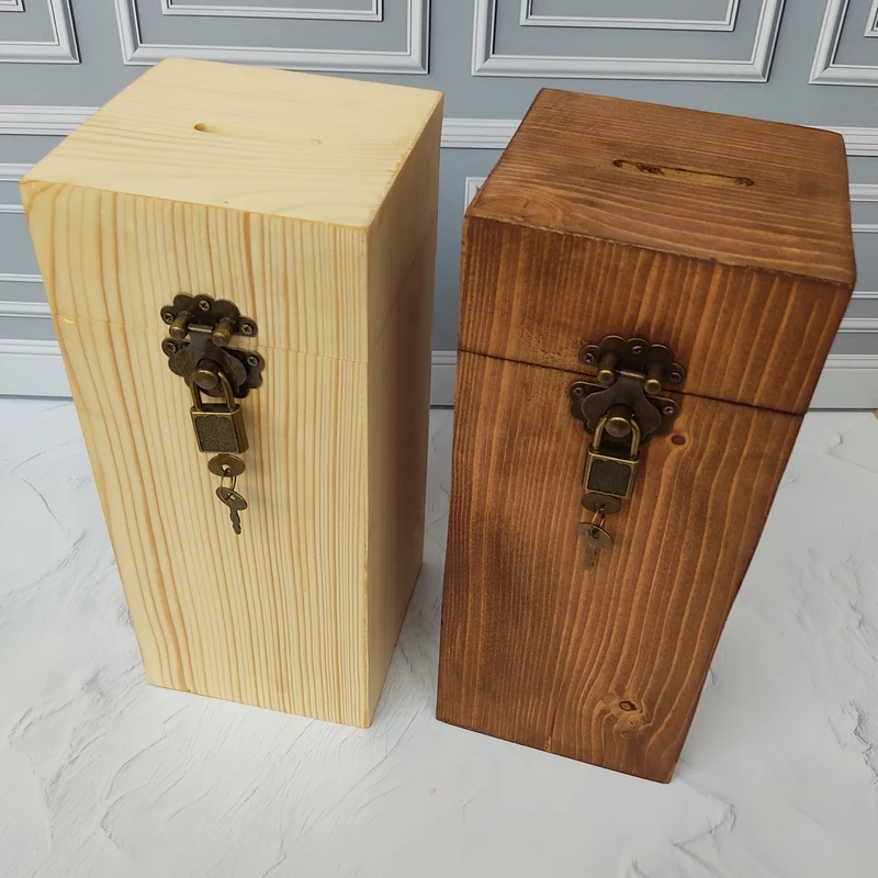 عکس شماره 5 : قلک مدل چوبی کد 001