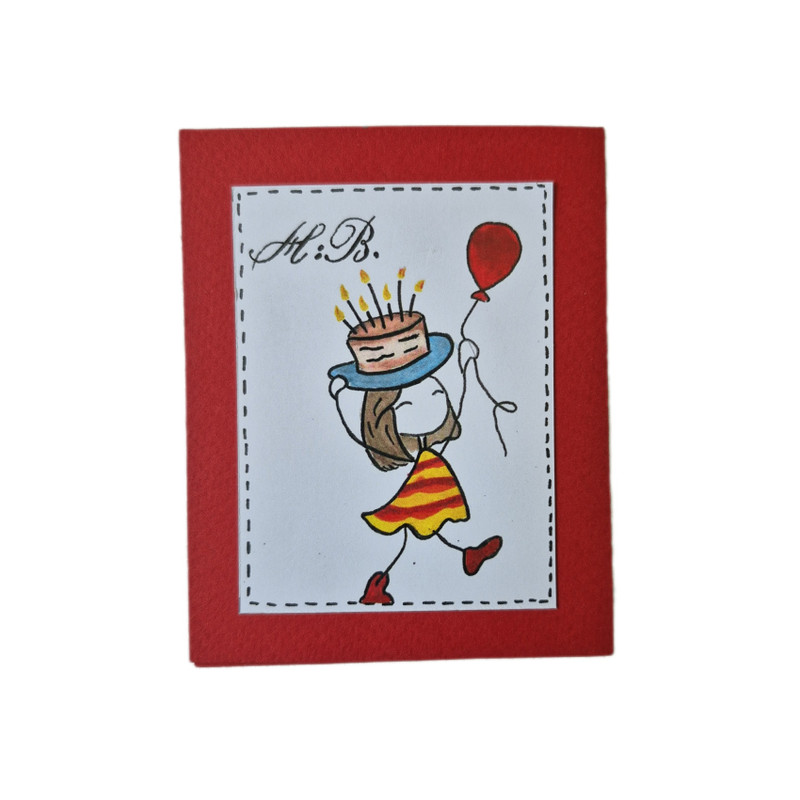 کارت پستال مدل دخترک 04