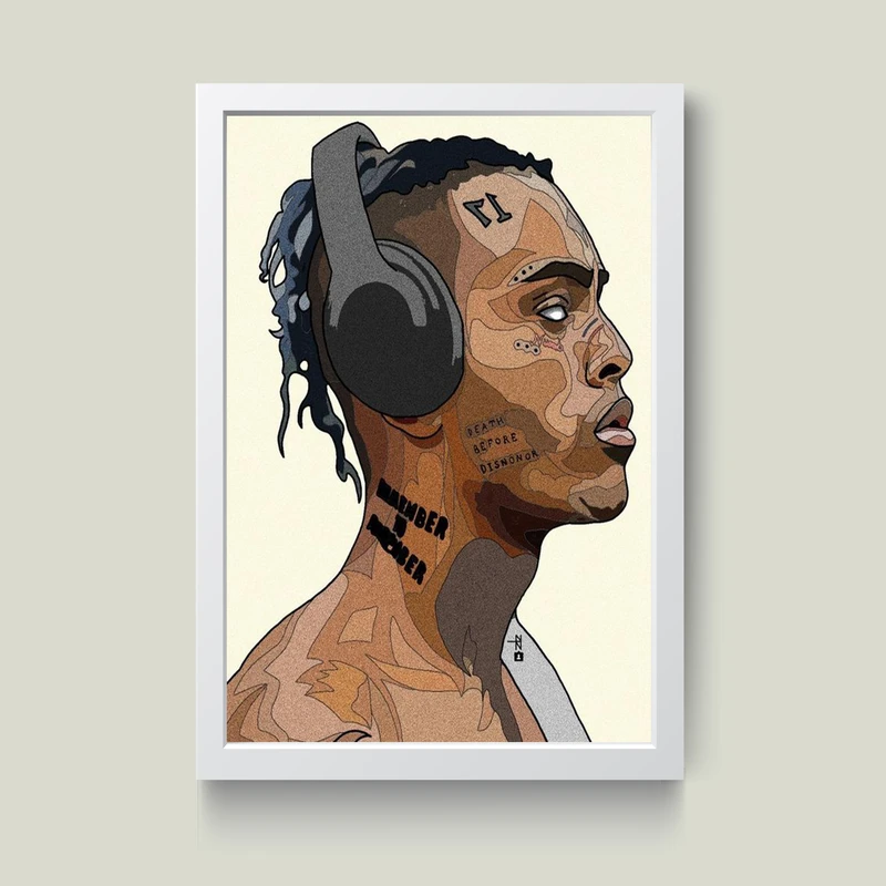 تابلو مدل تنتاسیون xxxtentacion کد G5-16