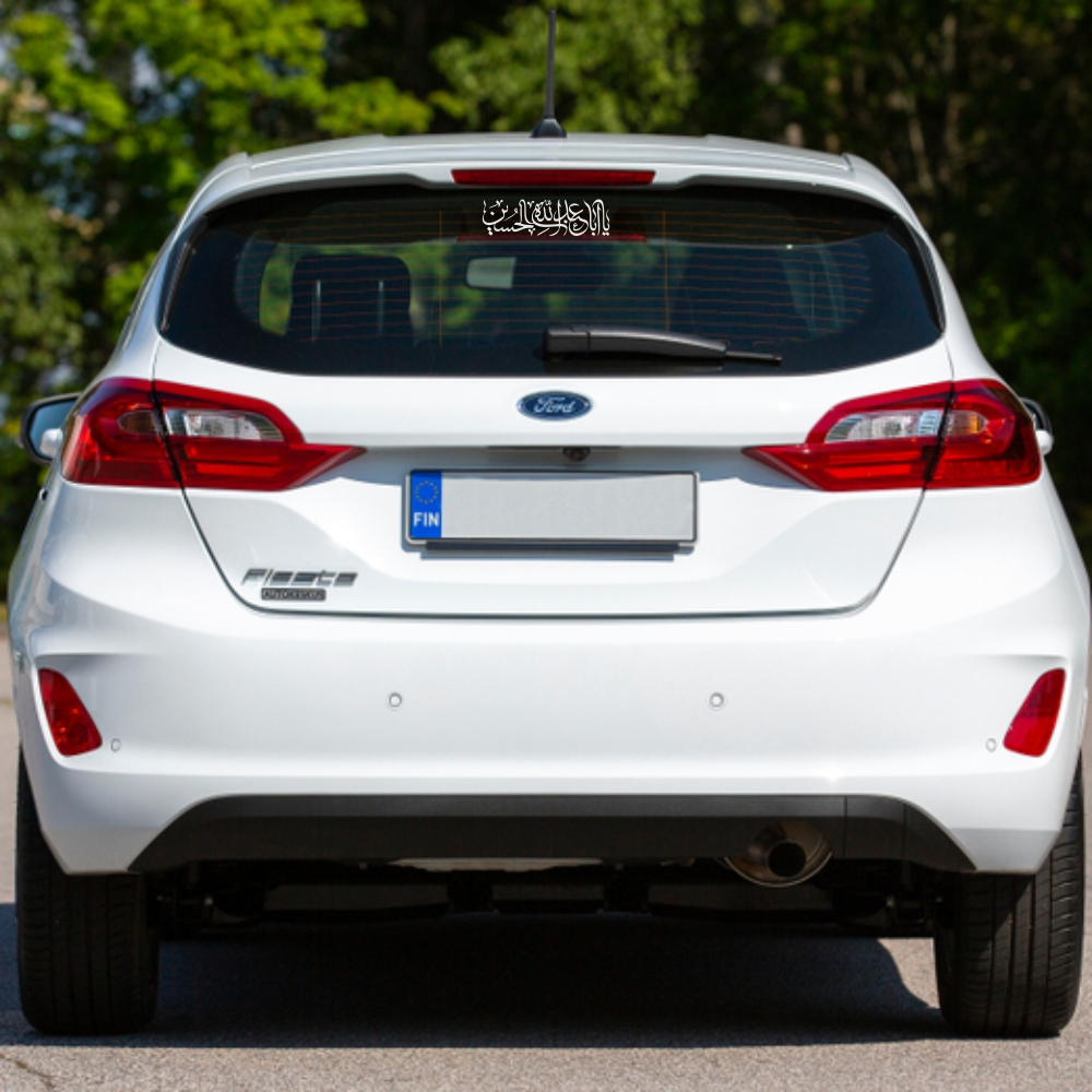 برچسب بدنه خودرو طرح محرم یا ابا عبدالله الحسین MT-W383