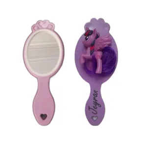 برس کودک مدل پونی به همراه آینه مدل پونی 