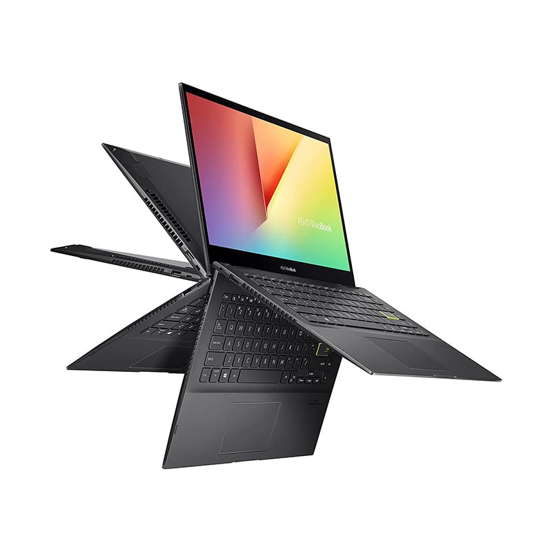 لپ تاپ 14 اینچی ایسوس مدل VivoBook Flip 14 TP470EZ-A لپ تاپ 14 اینچی ایسوس مدل VivoBook Flip 14 TP470EZ-A