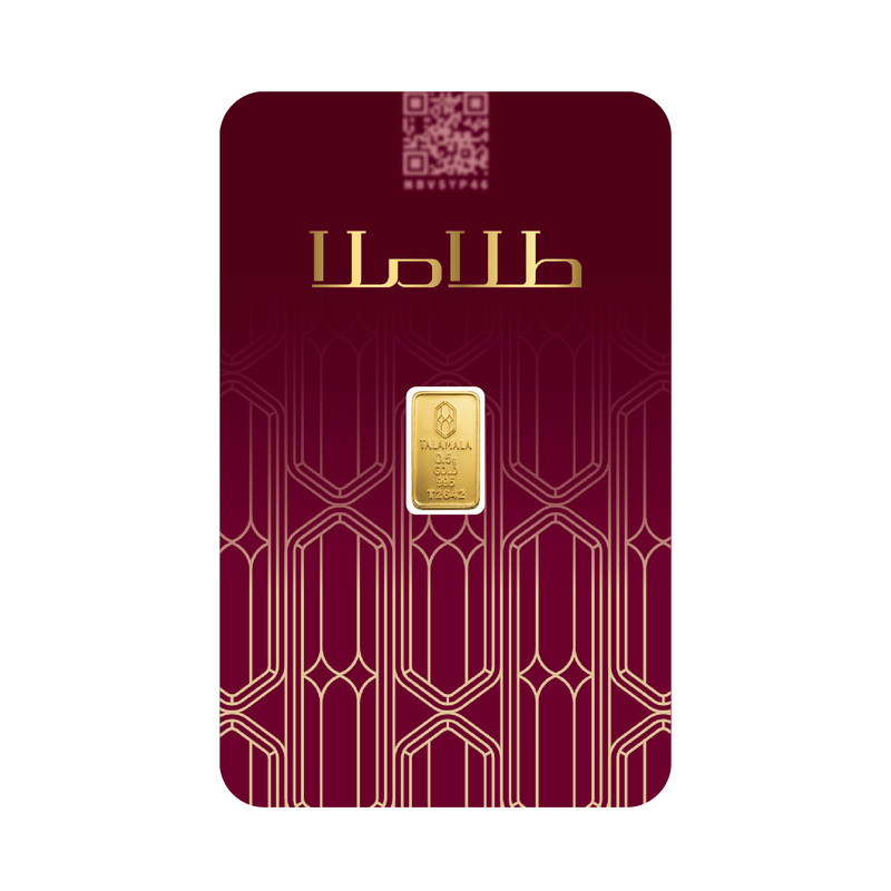 شمش طلا 24 عیار طلا ملا مدل TM0.5 - 3