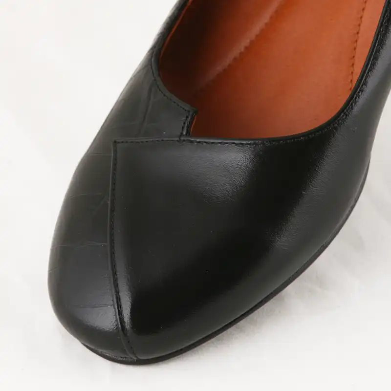 کفش زنانه چرم یلسان مدل آیسو mSk-627-GC