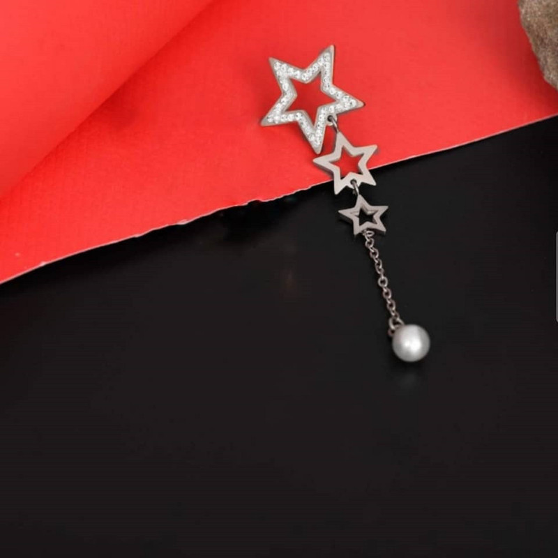 گوشواره زنانه ماصرم مدل ستاره کد ER2036