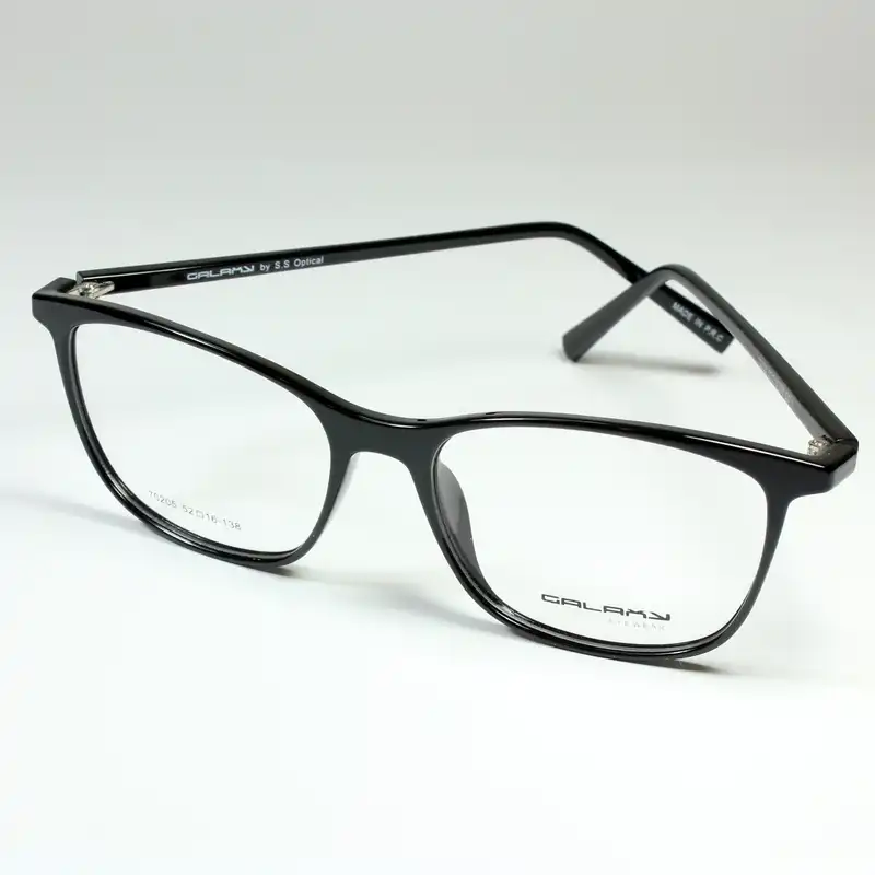 فریم عینک طبی گلکسی مدل 70205 به همراه کاور آفتابی