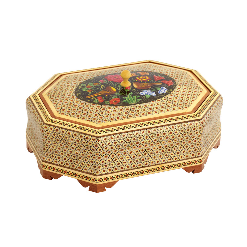 شکلات خوری خاتم کاری خادم ملّت کد 553