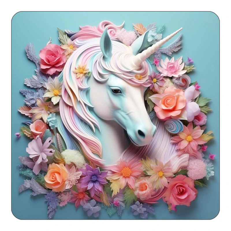 مگنت کاکتی طرح اسب تک شاخ و یونیکورن مدل mp32250