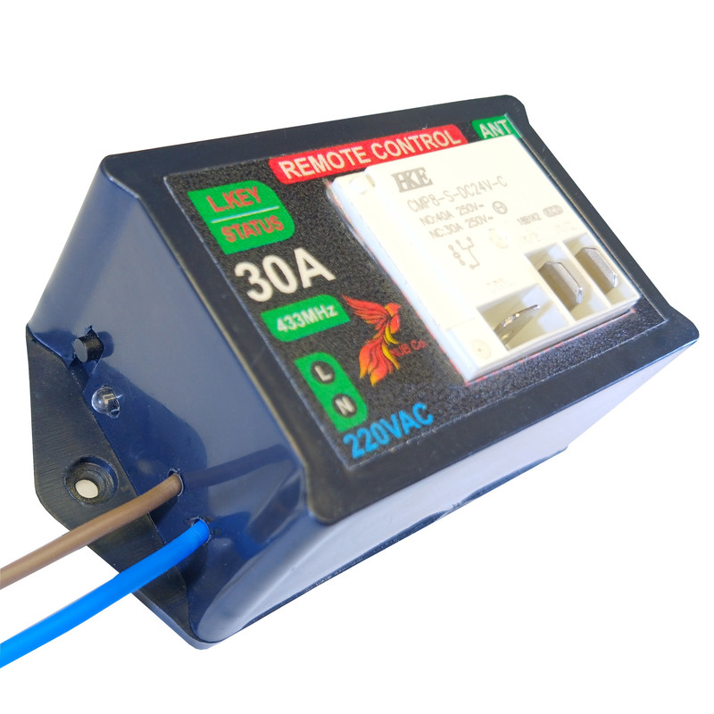 گیرنده و ریموت دربازکن 220 ولت تک کانال 30 آمپر مدل CH301 گیرنده و ریموت دربازکن 220 ولت تک کانال 30 آمپر مدل CH301