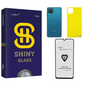 Atouchbo Shiny Screen Protector For samsung a12 With Back Protector
