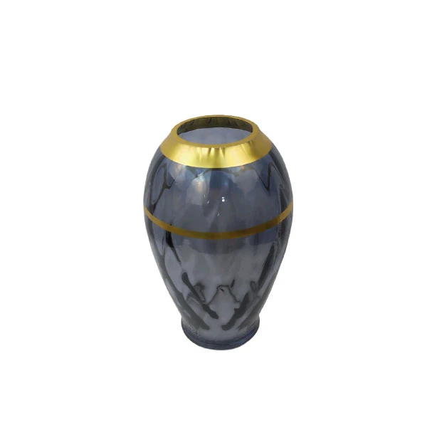 گلدان دکوری مدل شیشه ای سرو هاله کد dg5