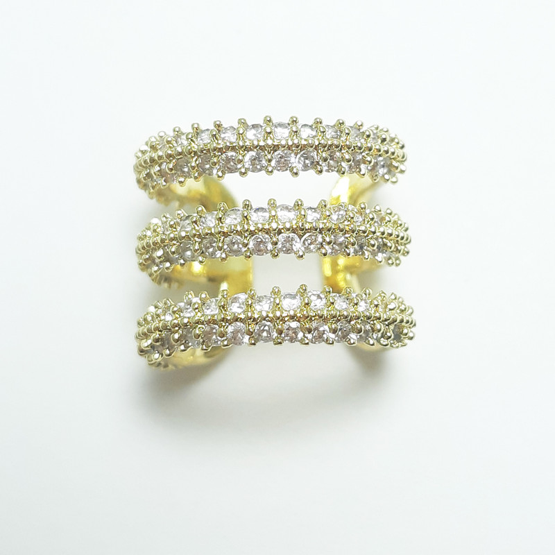 گوشواره زنانه مدل ایرکاف کد Ecns11L