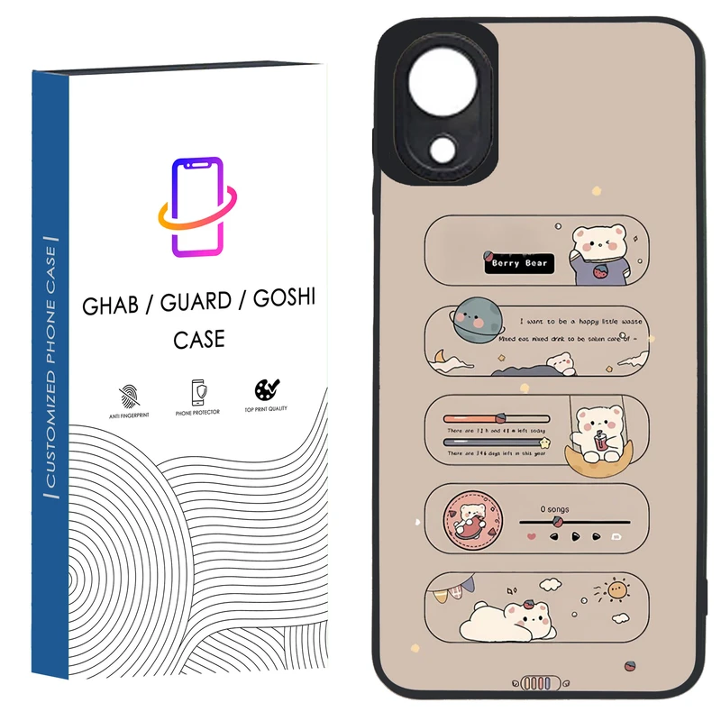 کاور قاب گارد گوشی طرح دخترانه کد 59 - tpu مناسب برای گوشی موبایل سامسونگ Galaxy A03 Core