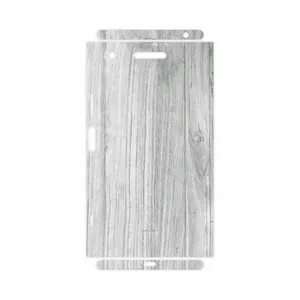 MAHOOT White Wood-FullSkin Cover Sticker for Sony Xperia XZ1