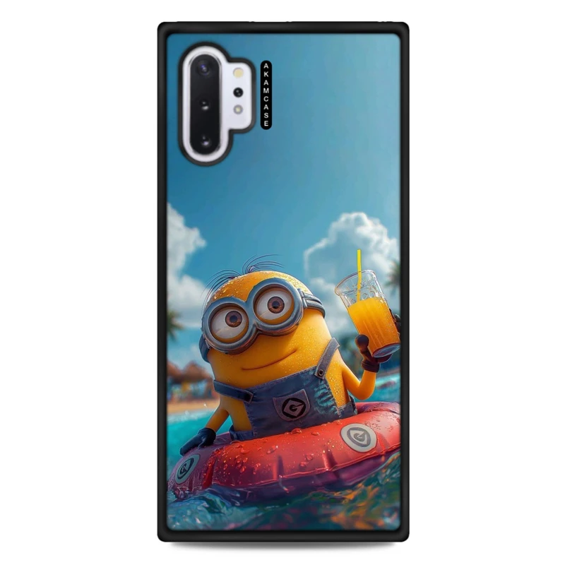 کاور آکام مدل AMC-WSGN10P-MINIONS5 مناسب برای گوشی موبایل سامسونگ Galaxy Note 10 Plus