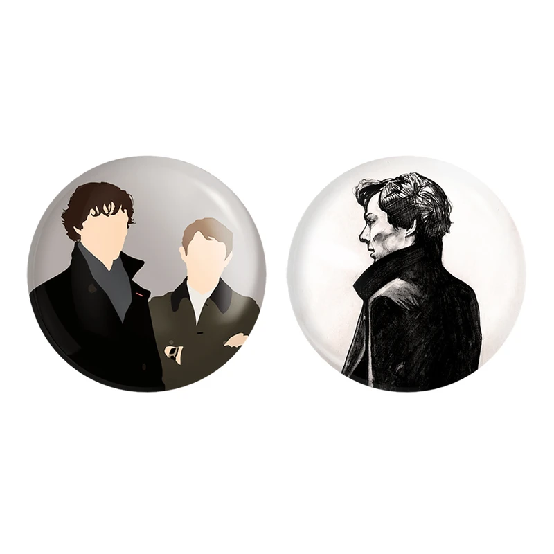 مگنت خندالو طرح شرلوک هولمز کد 1016810161 مجموعه 2 عددی