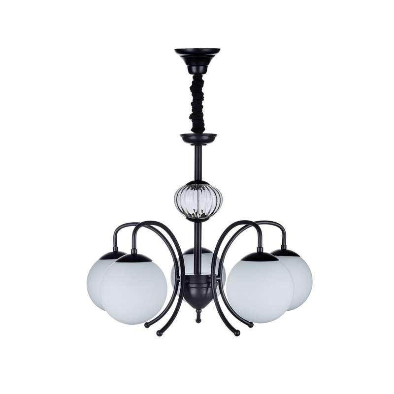 لوستر پنج شعله آرام مدل A8808/5/WT-1