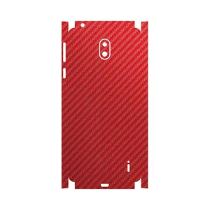 MAHOOT Red-Fiber-FullSkin Cover Sticker for Nokia 2.2