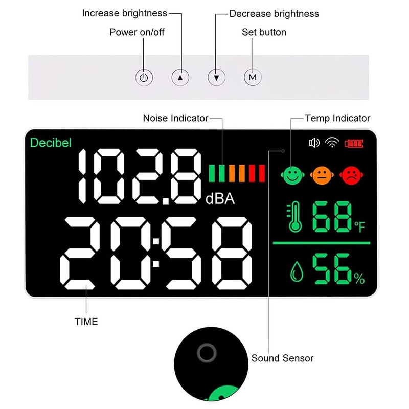 ساعت رومیزی دیجیتال مدل T4-DM165