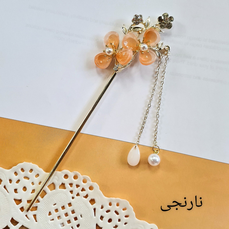 گیره مو زنانه مدل کانزاشی ژاپنی کد brg 2816