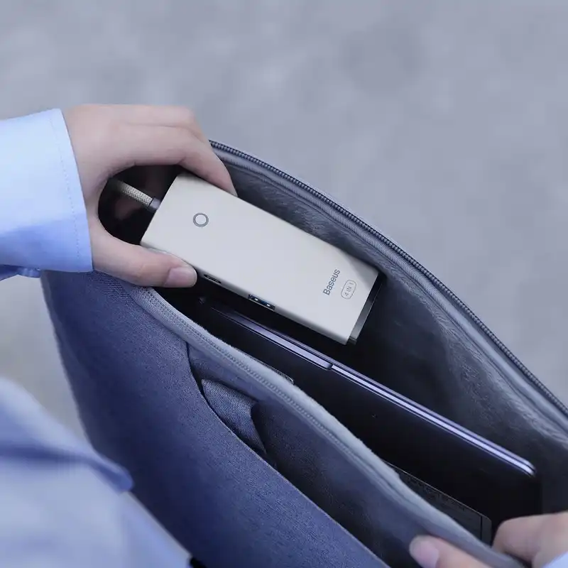 هاب 4 پورت USB-A باسئوس مدل WKQX030002