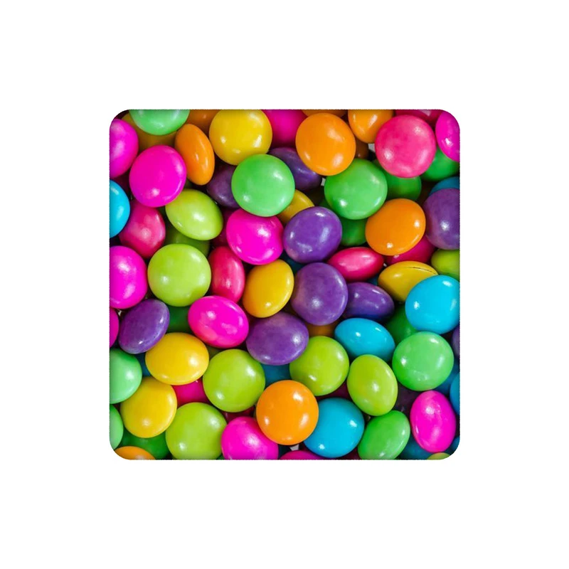 زیرلیوانی طرح اسمارتیز رنگی رنگی کد 3671329