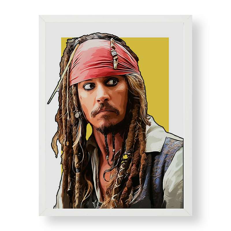 تابلو مدل Jack Sparrow.w1