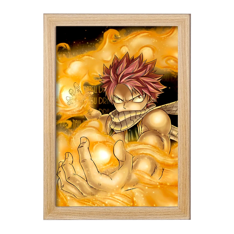 تابلو خندالو مدل ناتسو انیمه فری تیل Fairy Tail  کد 16471