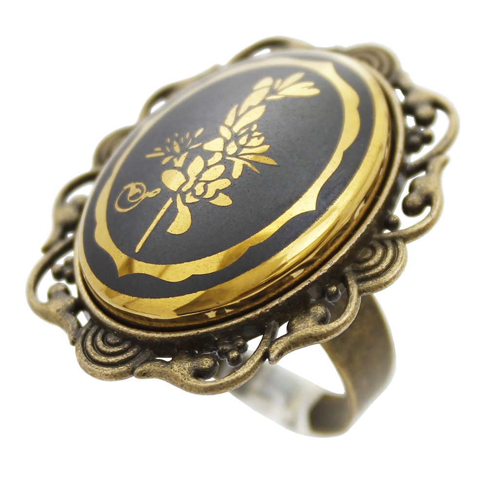 انگشتر زنانه مدل  حدید طرح نماد آبان ماه کد 70260