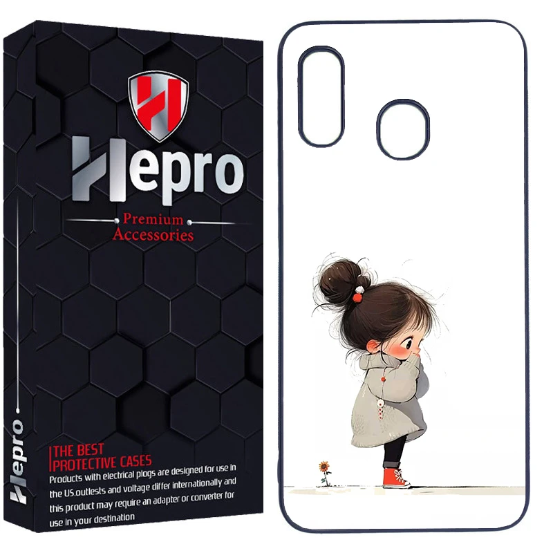 کاور هپرو طرح دخترانه کد Dimo-940 مناسب برای گوشی موبایل سامسونگ Galaxy A20/A30
