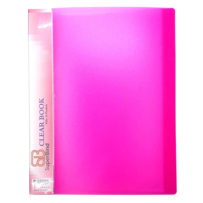 کلربوک سوپربایند مدل 10 برگ کد 211017
