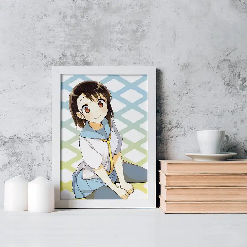 تابلو خندالو مدل اونودرا انیمه عشق دروغین کد 17140