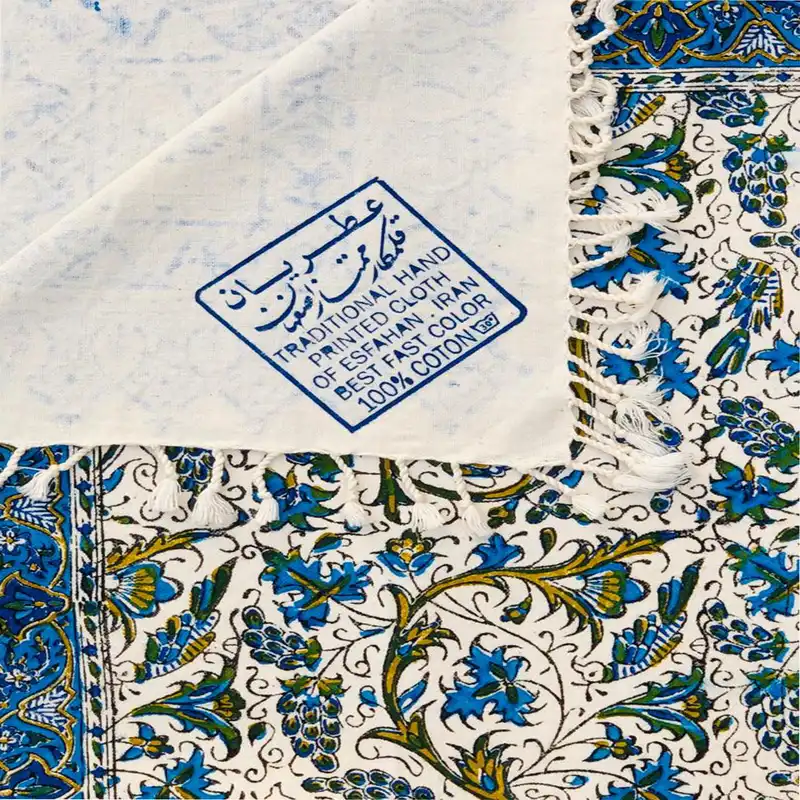 رومیزی قلمکار عطریان طرح انگور کد G393