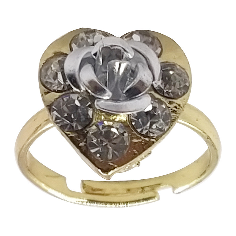 انگشتر دخترانه سلین کالا مدل قلب ce-As21