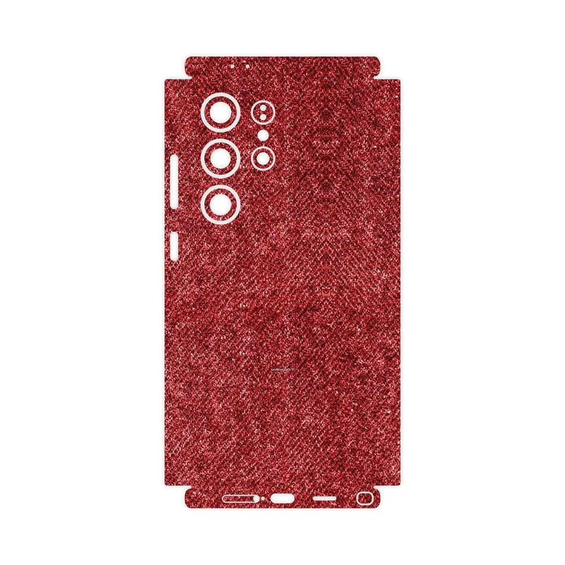 برچسب پوششی ماهوت مدل Fabric Texture 4-FullSkin مناسب برای گوشی موبایل سامسونگ Galaxy S24 Ultra