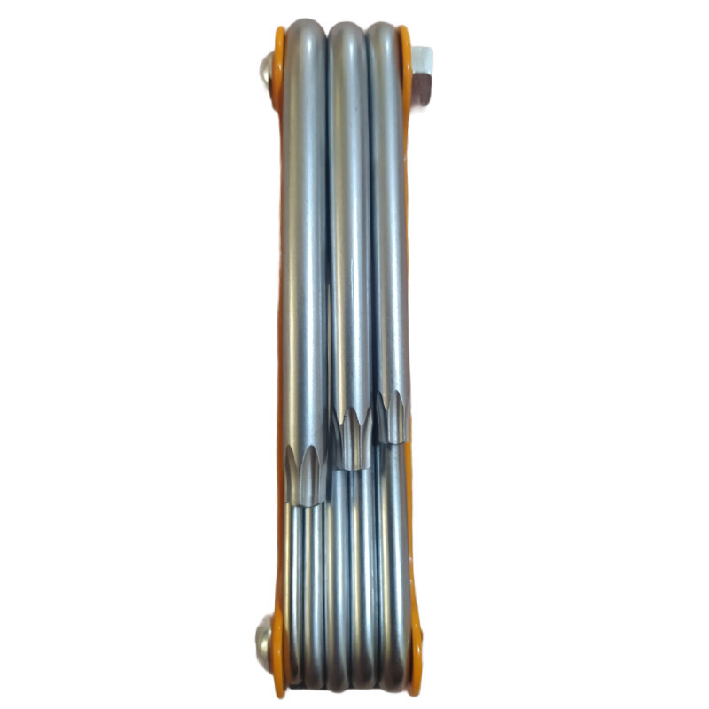 آچار آلن ستاره ای دینگشی مدل D8 مجموعه 8 عددی آچار آلن ستاره ای دینگشی مدل D8 مجموعه 8 عددی