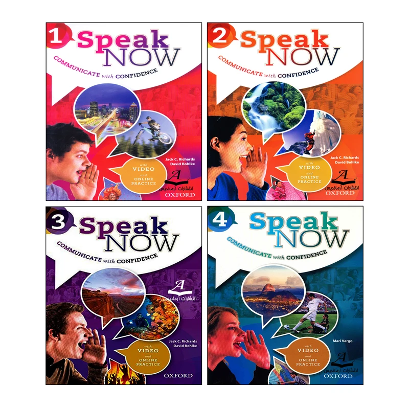 کتاب Speak Now اثر جمعی از نویسندگان انتشارات آرماندیس چهار جلدی