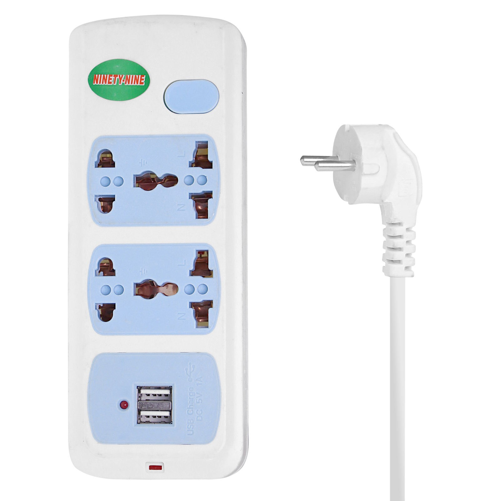 چند راهی برق USB دار کد AK_DG10