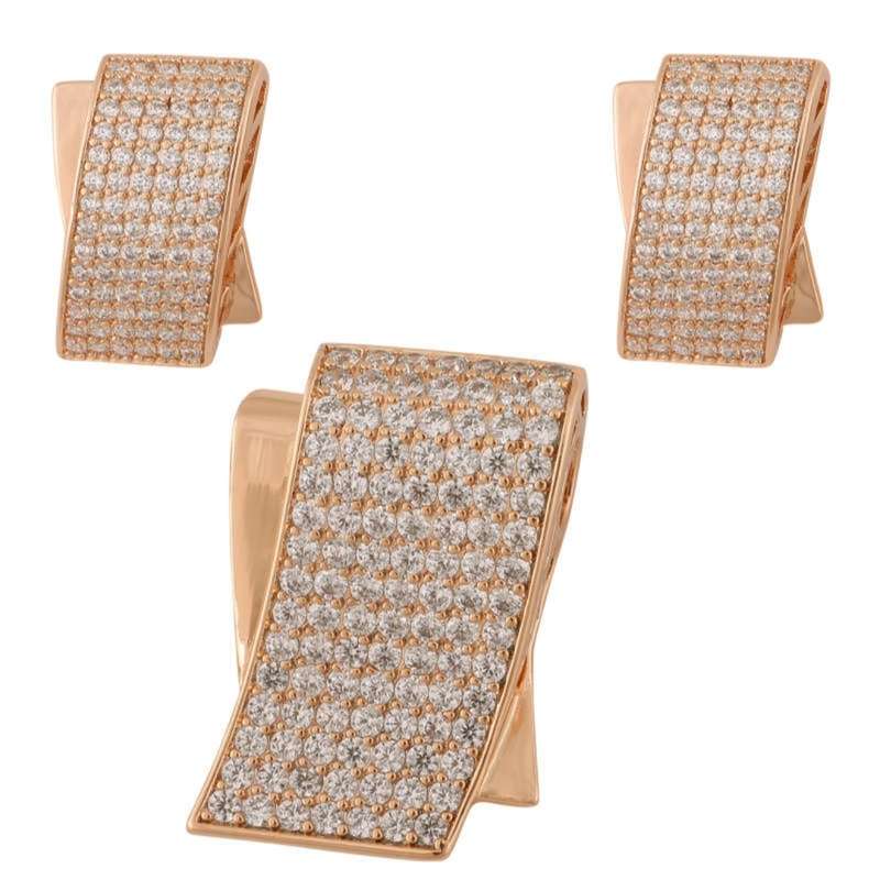 نیم ست زنانه ژوپینگ مدل نگین دار