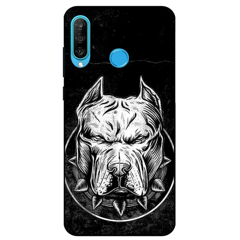 کاور مگافون طرح سگ مدل 1885 مناسب برای  گوشی موبایل هوآوی P30 Lite / Nova 4E 