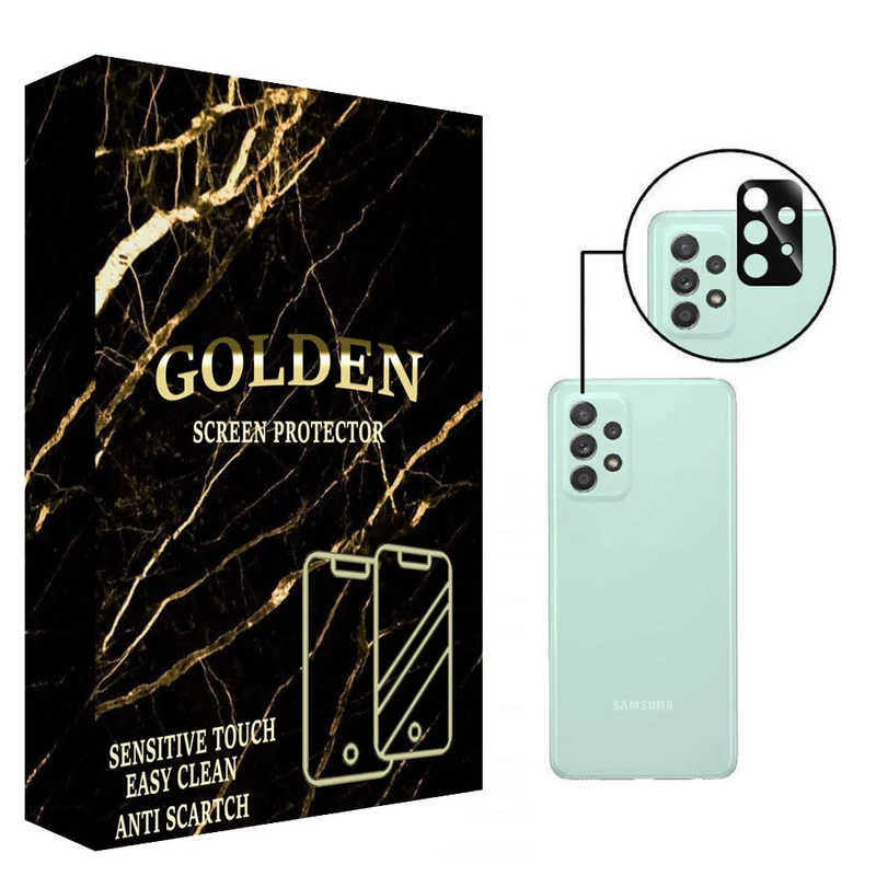 محافظ لنز دوربین گلدن مدل GLD-01 مناسب برای گوشی موبایل سامسونگ Galaxy A53 5G