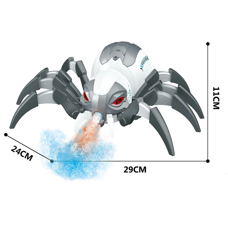 عکس شماره 2 : ربات عنکبوت کنترلی مدل خزنده طرح دودزا کد 128a-31