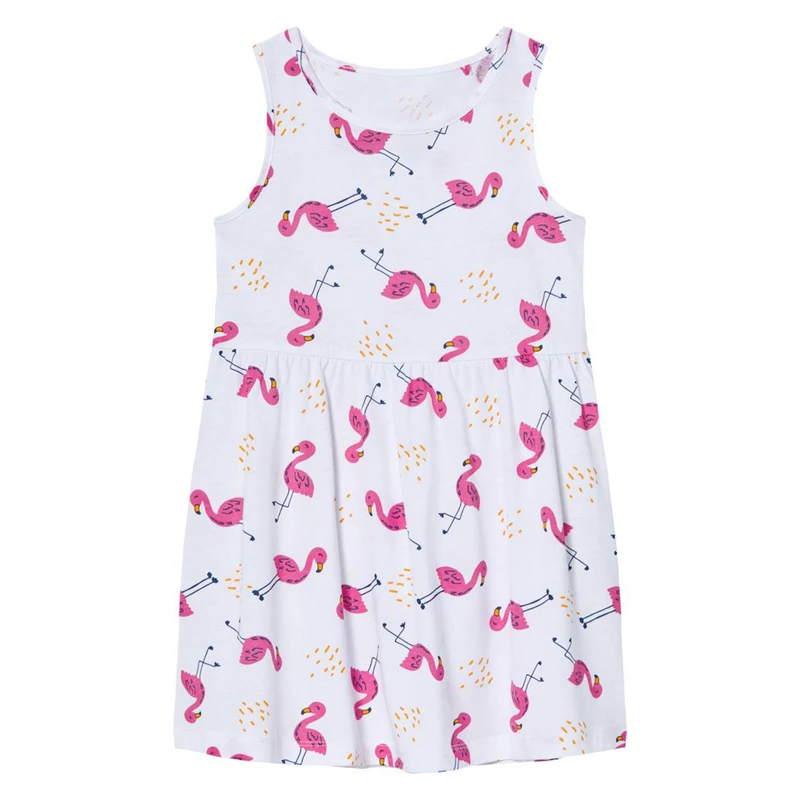 پیراهن بدون آستین یقه گرد دخترانه لوپیلو مدل SEP-MODSAZ0706