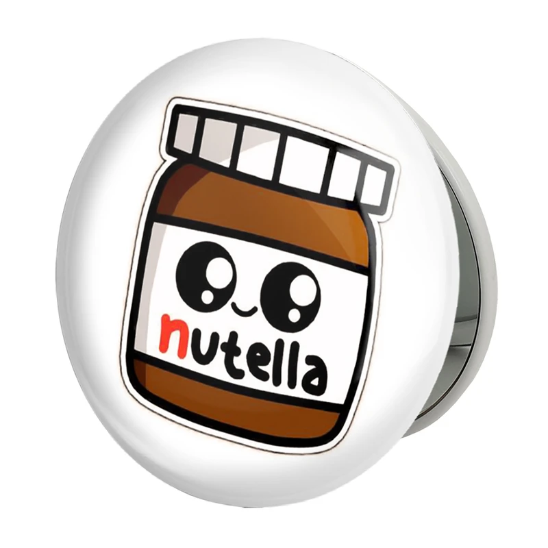 آینه جیبی خندالو طرح نوتلا مدل تاشو کد 5364 