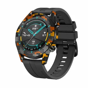 برچسب ماهوت طرح Army-Autumn-pixel مناسب برای ساعت هوشمند هوآوی Watch GT2